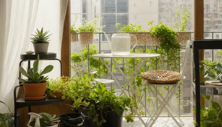 Lire la suite à propos de l’article Comment créer un potager luxuriant sur ton Balcon en 5 étapes simples !